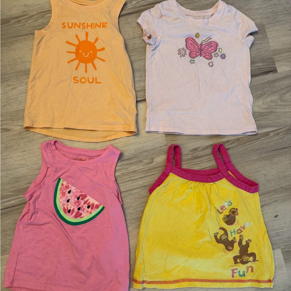 Kids' Fun Graphic Tank Tops - Multicolor